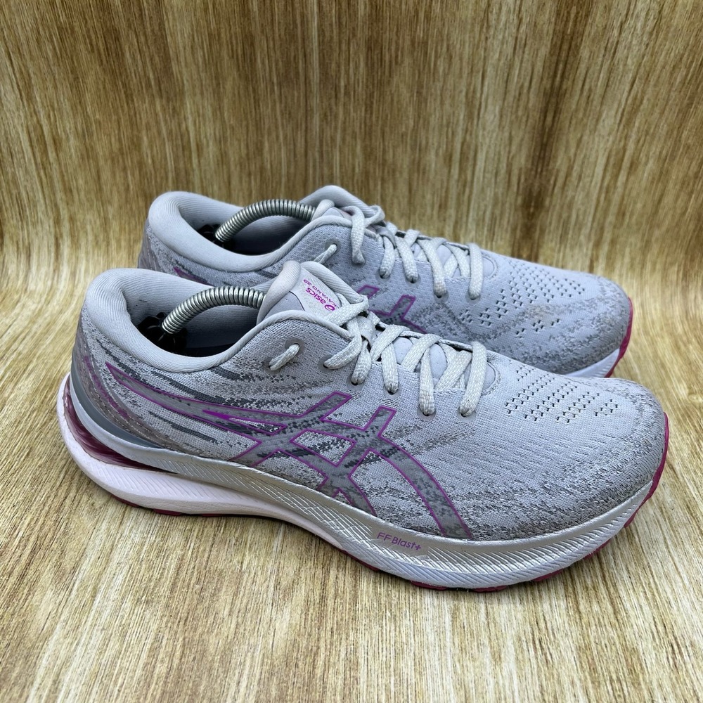 ASICS Gel-Kayano 29 Women's Size 9.5 Grey Purple Sneakers Running Shoes 1012B272